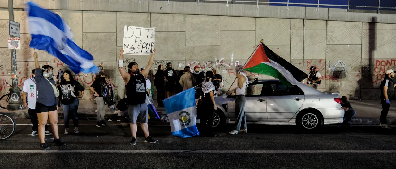 DOJ Charges Anti-ICE Group Over ‘Roadblock’ Protest During Chaotic Weed Farm Raid