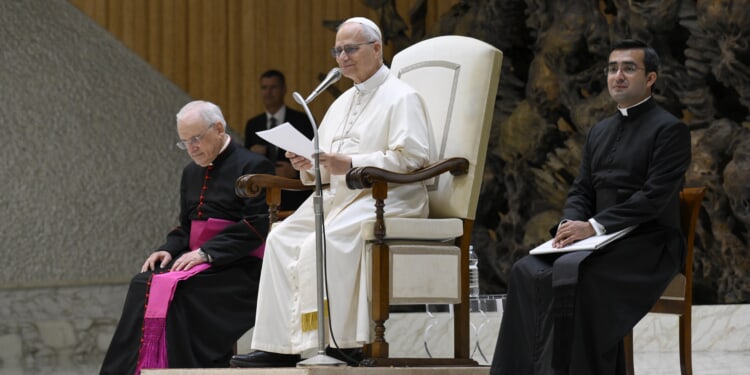 ‘Don’t let the algorithm write your story,’ Pope Leo XIV exhorts young people