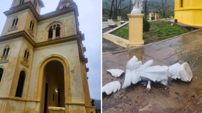 Cuba's national Marian shrine damaged by Hurricane Melissa