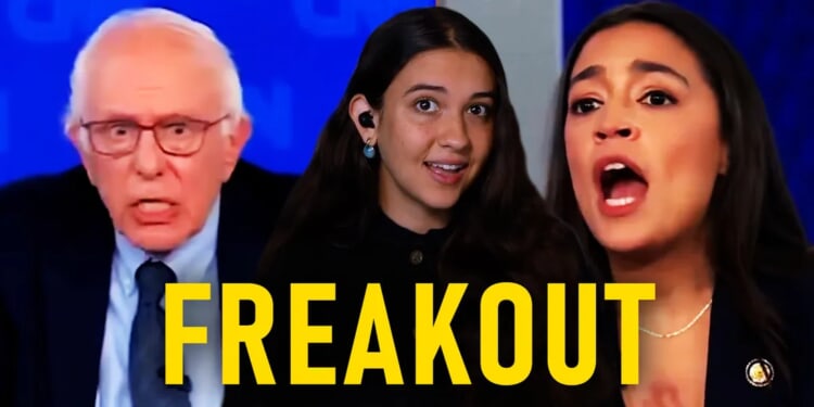 AOC And Bernie Sanders Freak Out On Live TV