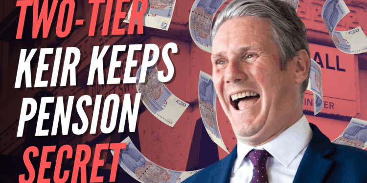 Accounts for Starmer’s Gold-Plated Pension Kept Hidden – Guido Fawkes