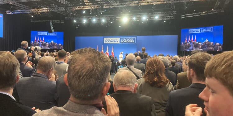 Andrew Gimson's Conference sketch: The Tory tribe declares its support for its chief