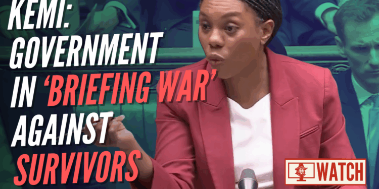 Badenoch Says Labour 'In a Briefing War' Against Rape Gang Survivors – Guido Fawkes