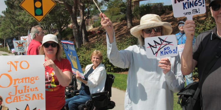 Boomers Show Up In Force for the 'No Kings' Anti-Trump Protests [WATCH]