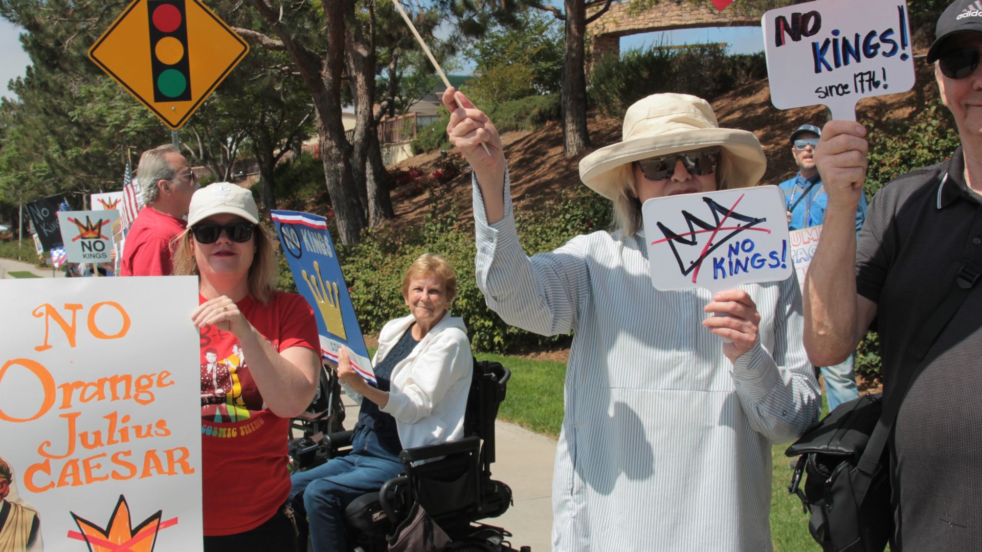 Boomers Show Up In Force for the 'No Kings' Anti-Trump Protests [WATCH]