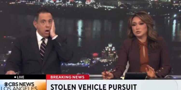 CBS LA scrambles to cut feed when a live chase turns gruesome
