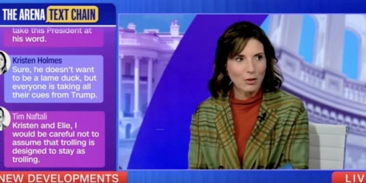 CNN contributor says with straight face Trump third term talk has been ‘incredibly triggering’ for Democrats