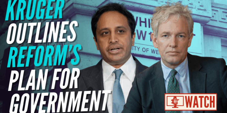 Danny Kruger and Zia Yusuf Unveil Reform's Plan for Preparing for Government – Guido Fawkes