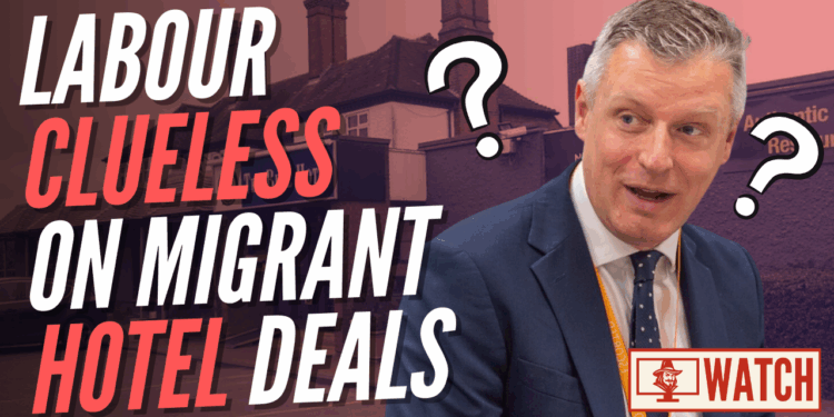 Defence Minister Repeatedly Refuses to Say if New Asylum Hotel Contracts Will Run Until 2039 – Guido Fawkes