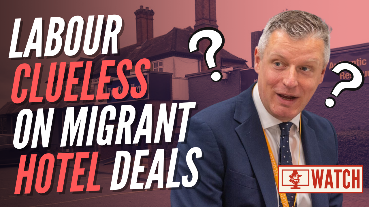 Defence Minister Repeatedly Refuses to Say if New Asylum Hotel Contracts Will Run Until 2039 – Guido Fawkes