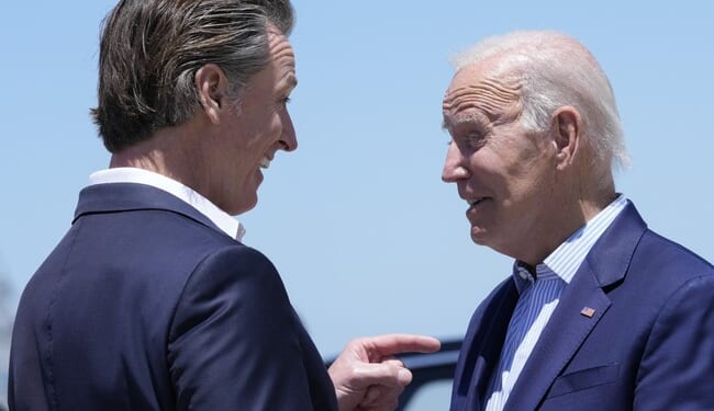Dem Gavin Newsom Sees Something in Trump He Never Saw in Biden