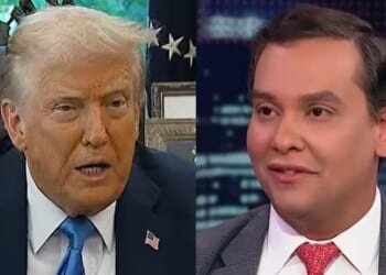 Dems erupt after Trump commutes George Santos’ prison sentence