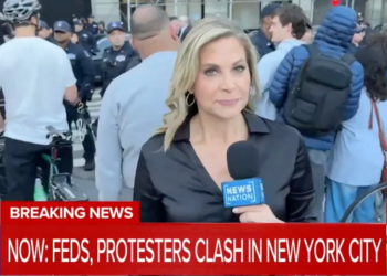 Emotional Reporter Says New York City Looks Like ‘War Zone’ As Alleged Agitators Clash With Feds