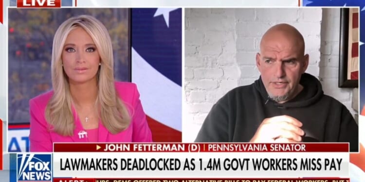 Fetterman calls on Republicans to ‘NUKE’ the filibuster when it comes to government shut downs