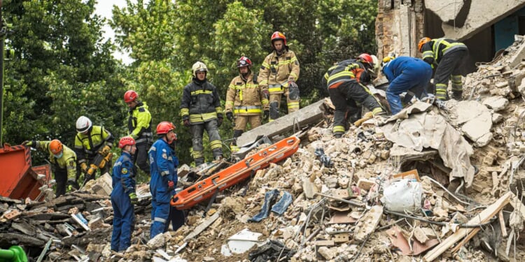 Four Killed In Kyiv, Ukraine After Russian Drone And Missile Attacks