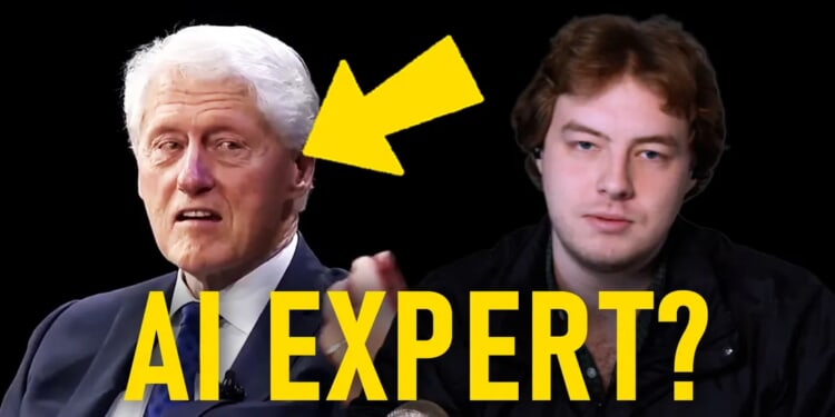 Gavin Newsom Talks AI With Bill Clinton?