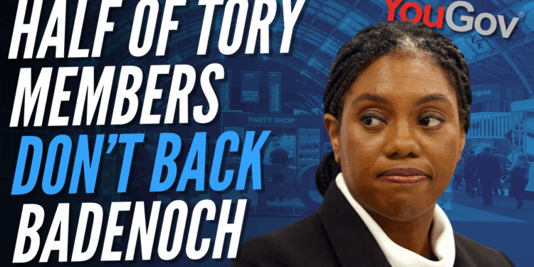 Half of Tory Members Say Badenoch Should Not Lead Party Into Election – Guido Fawkes
