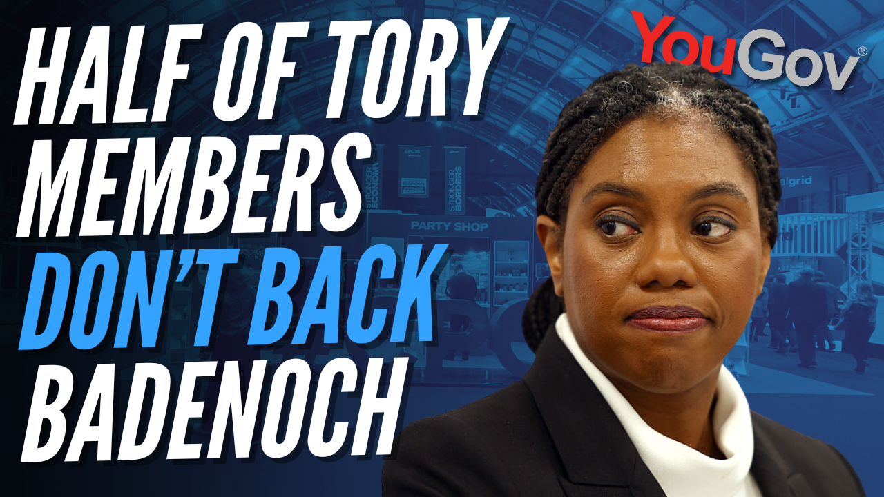 Half of Tory Members Say Badenoch Should Not Lead Party Into Election – Guido Fawkes