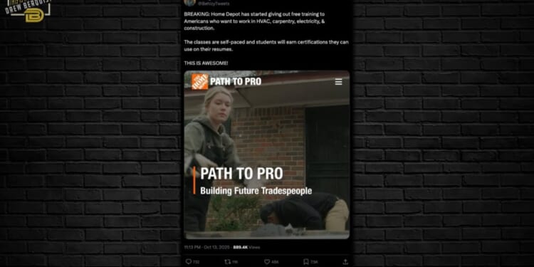 Home Depot Steps Up, Launches Free Skilled Trade Program