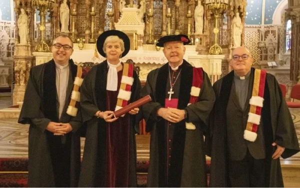 St. Patrick’s Pontifical University confers a theology doctorate on Sister Orla Treacy. Credit: St. Patrick's Pontifical University, Maynooth
