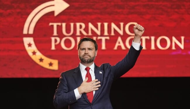 JD Vance Reminds America What It Feels Like to Have a REAL Vice President With TPUSA Q and A – Twitchy