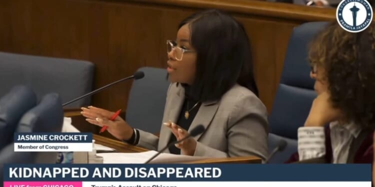 Jasmine Crockett takes her special brand of stupid to next level – likens ICE to Klan