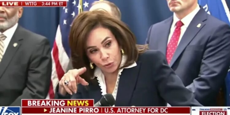Jeanine Pirro Goes Nuclear On Democratic-Led DC Council For ‘Predictable Homicides’