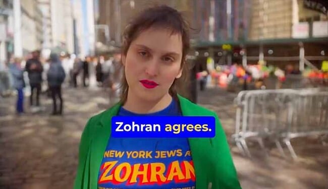 Jews for Radical and Economic Justice Shoot Cringe Ad for Mamdani – Twitchy