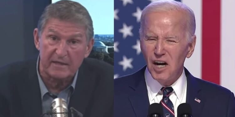 Joe Manchin recalls ‘hostile’ Biden reaction when he refused to back ‘Build Back Better’ boondoggle