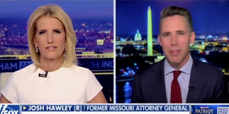 Josh Hawley Claims The Left Values One Thing Over History, Institutions