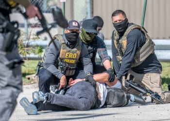 'Journalist' Joins ICE Protest, Gets Taken Down by Agents in Chicago [WATCH]