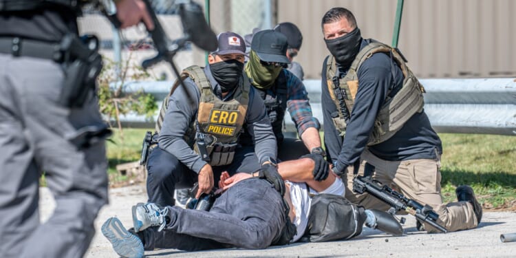 'Journalist' Joins ICE Protest, Gets Taken Down by Agents in Chicago [WATCH]