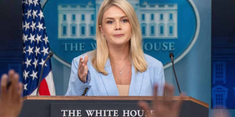 Karoline Leavitt Drops a 'Your Mom' on Huffpost Reporter's 'Bullsh*t' Question