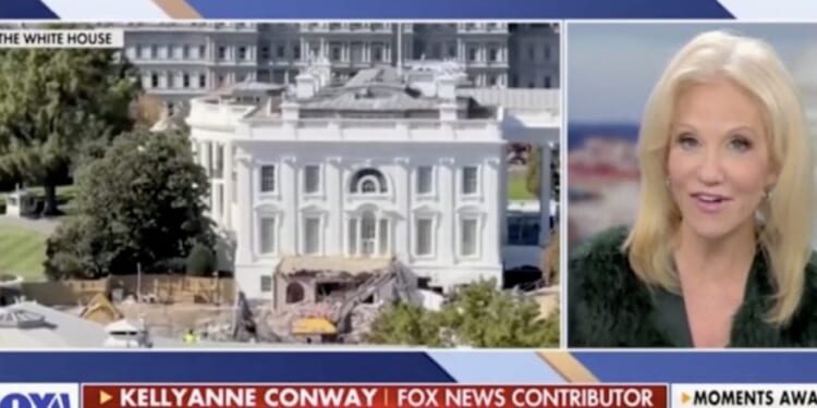 Kellyanne Conway says left ‘is zealous because they’re jealous’ about Trump’s ballroom