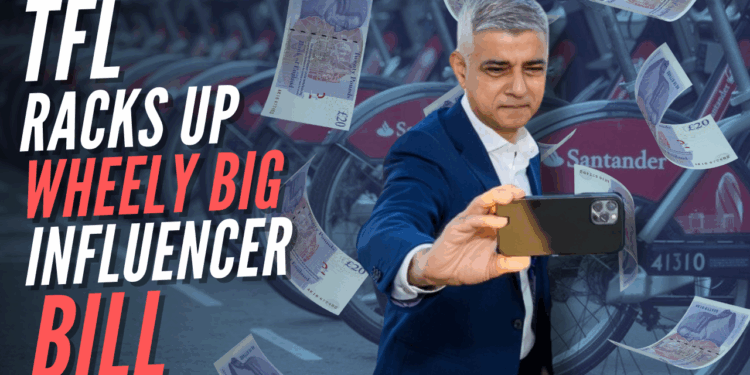 Khan's TfL Splashes £235,000 on Influencers Telling Londoners What a Boris Bike Is – Guido Fawkes