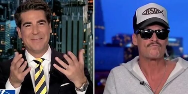 Kid Rock Shocks Jesse Watters Into Fit Of Laughter When He Reveals Halloween Costume