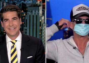 Kid Rock’s Halloween costume reveal has Fox News’ Jesse Watters in stitches