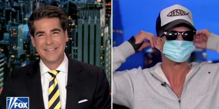 Kid Rock’s Halloween costume reveal has Fox News’ Jesse Watters in stitches