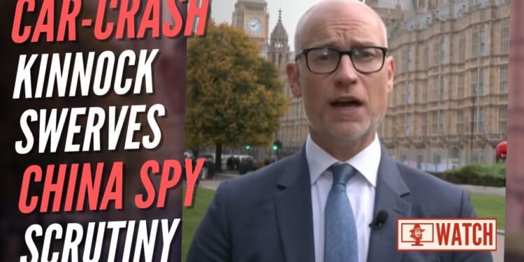 Kinnock Says We Need to Work With China Because of Climate Change – Guido Fawkes