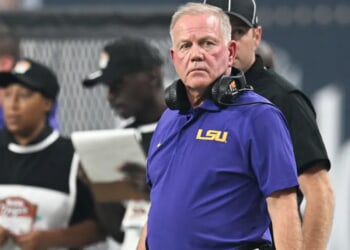 LSU’s Brian Kelly Fired After Heated Confrontation With Athletic Director Scott Woodward: REPORT
