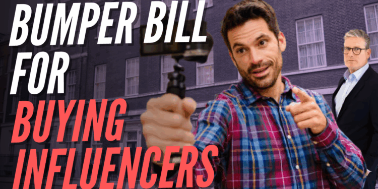 Labour Hands More Than £20,000 to Each Influencer for Starmer Propaganda – Guido Fawkes