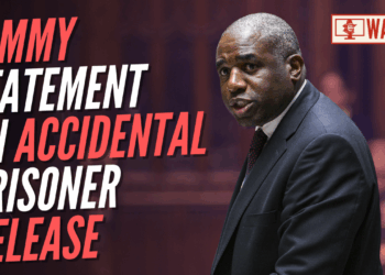 Lammy Delivers Commons Statement on Accidental Release of Migrant Sex Attacker – Guido Fawkes