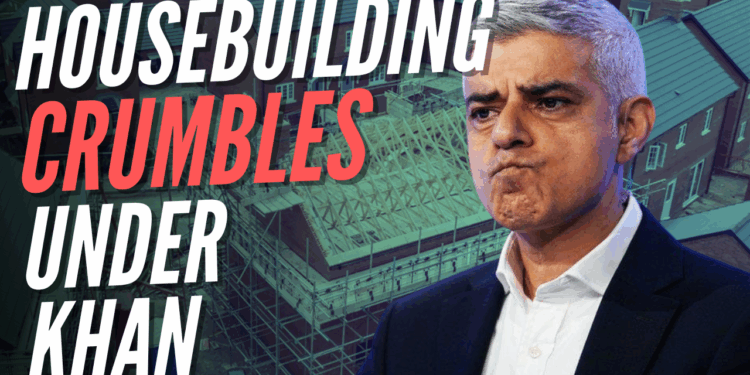 London Housebuilding Collapses Under Khan as Less Than 5% of Target Hit – Guido Fawkes