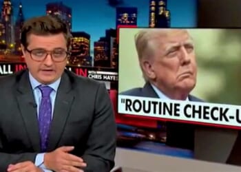 MSNBC’s Chris Hayes beclowns himself with Trump mental health critique