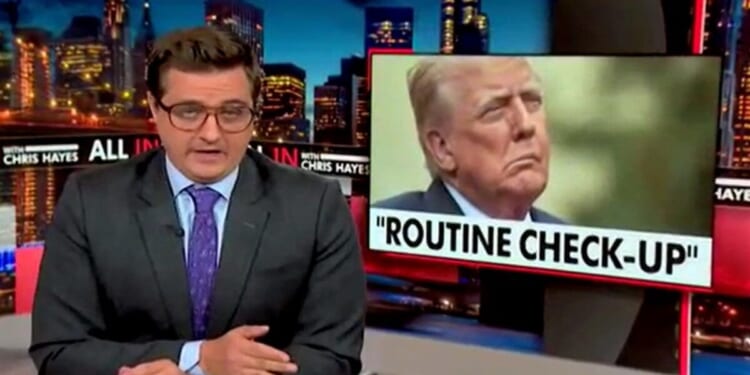 MSNBC’s Chris Hayes beclowns himself with Trump mental health critique