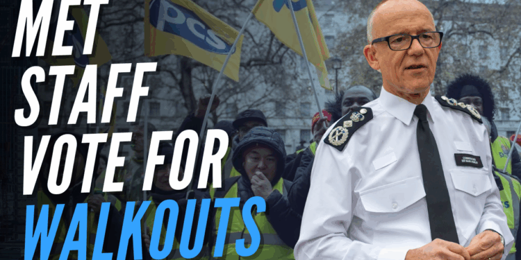 Metropolitan Police Staff Vote to Strike – Guido Fawkes