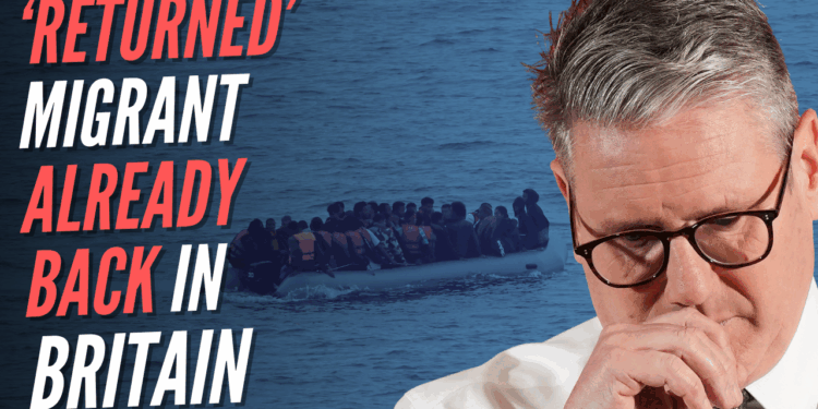 Migrant Sent Back to France Under "One In, One Out" Scheme Returns to UK on Small Boat – Guido Fawkes