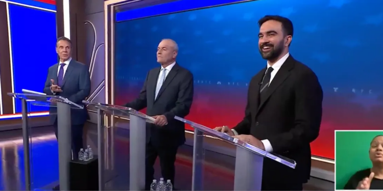 Moderator Presses Mamdani On Hochul Snub As He Fumbles Praise For Her Job