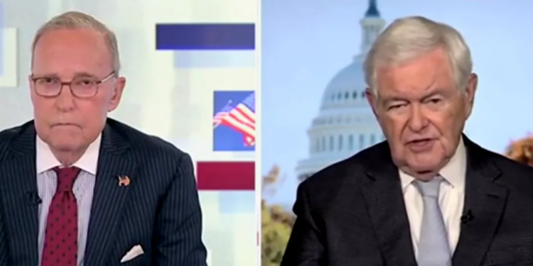 Newt Gingrich, Larry Kudlow Say Democrats ‘Engaged In Insurrection’ By Resisting Trump Admin Immigration Enforcement