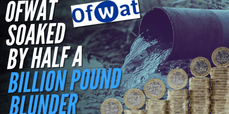 Ofwat Slammed by Competition Watchdog Over £556 Million 'Miscalculation' – Guido Fawkes